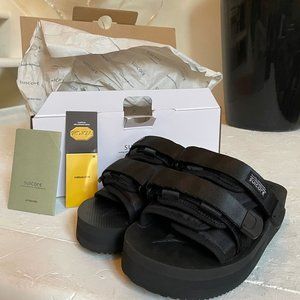 New Szn! BNIB Suicoke MOTO-VPO platform unisex sandals size 6.5M 8.5W run small